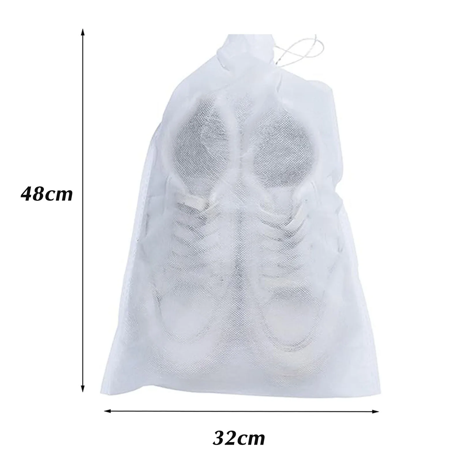 Shoe Dust Covers Non-woven Dustproof Drawstring Clear Storage Bag Travel Pouch Shoe Bags Outdoor Drying Shoes Protecter