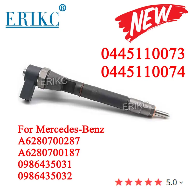 

0445110073 0445110074 New Diesel Injector Nozzle 0 445 110 073, 0 445 110 074 for MERCEDES W220 W463 6280700287 6280700187