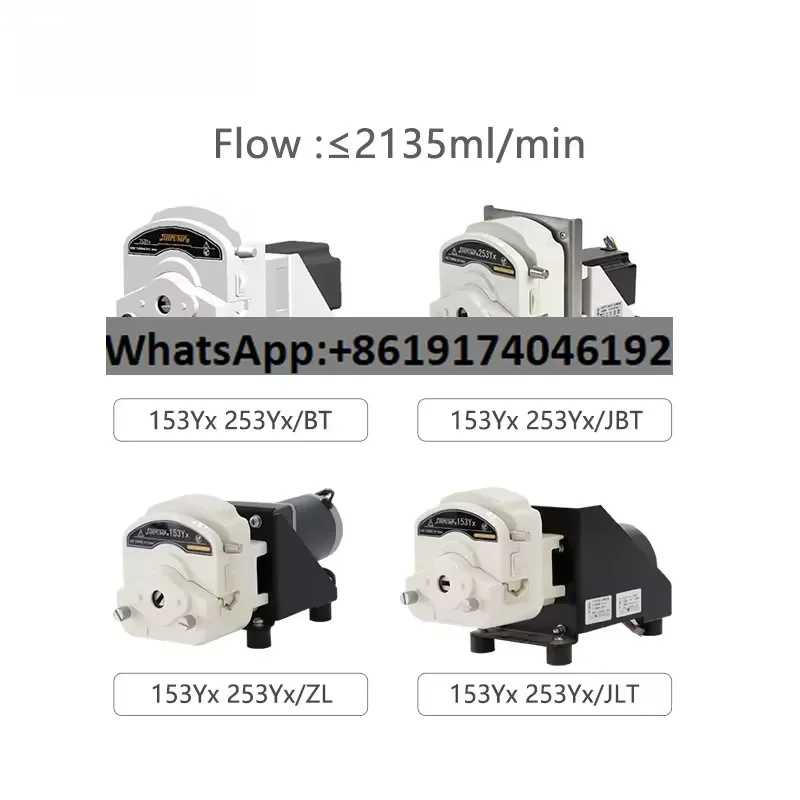 High Efficiency 110v 220v 3000ml Peristaltic Pump Precision Easy Installation Support High Float
