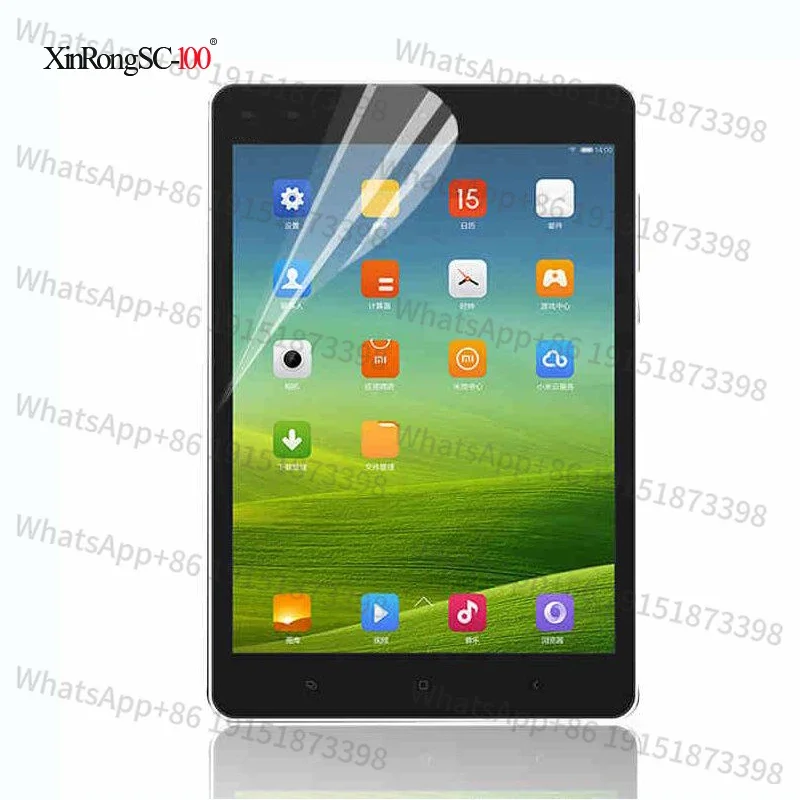 Universal 7 8 9 9.7 10 inch A4 Soft Clear LCD Screen Protector PET Film for Car GPS Navigation MID Tablet PC PDA MP4 phone