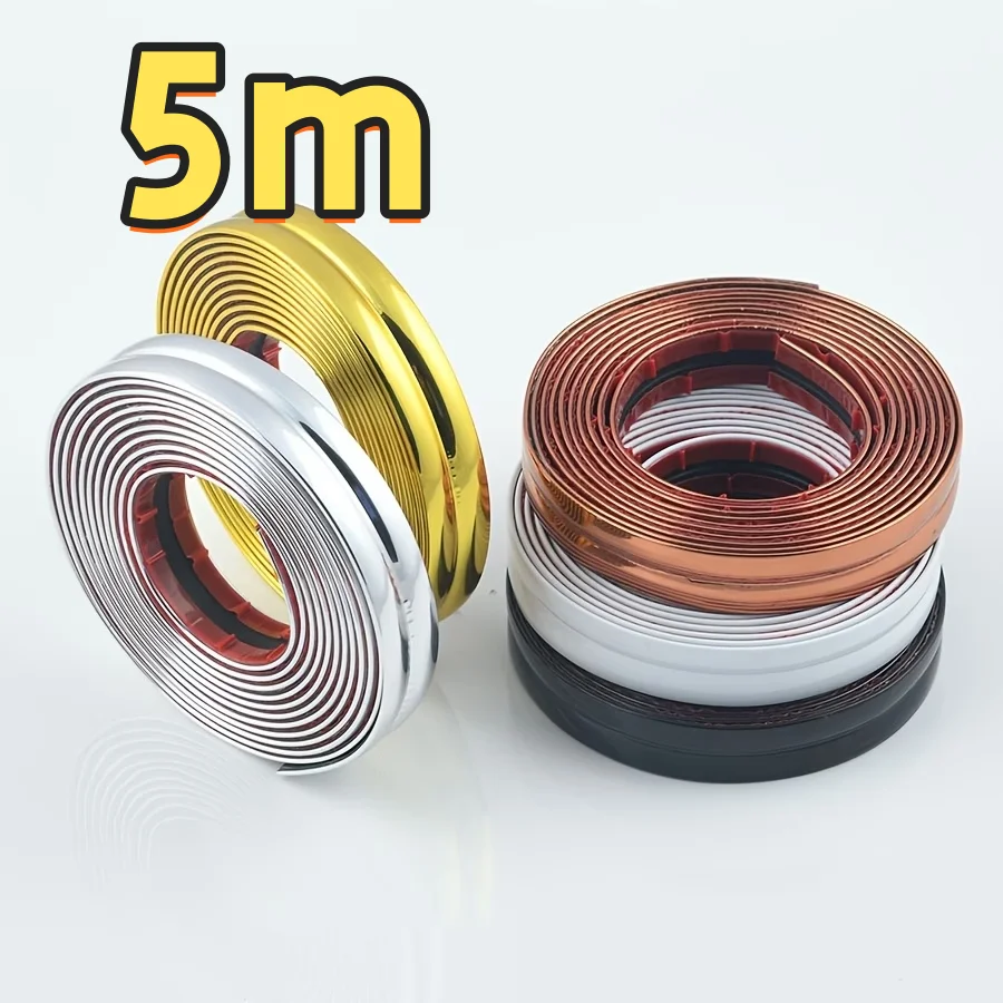 5/3/2m PVC Self-adhesive Wall Decorative Strip,wall Edge Pressing, Seam Filling, Door and Window Furniture Seam Covering