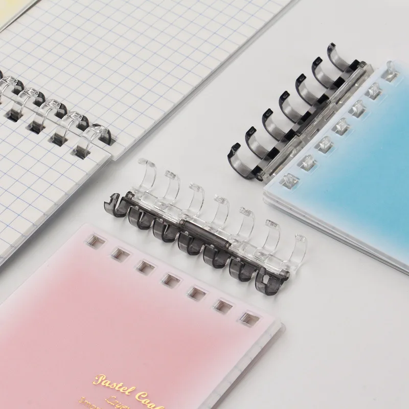 A7 Portable Loose Leaf Notebook Planner Mini Notebook for Staff Students Binder Note Pad  Journal Acessories Stationery