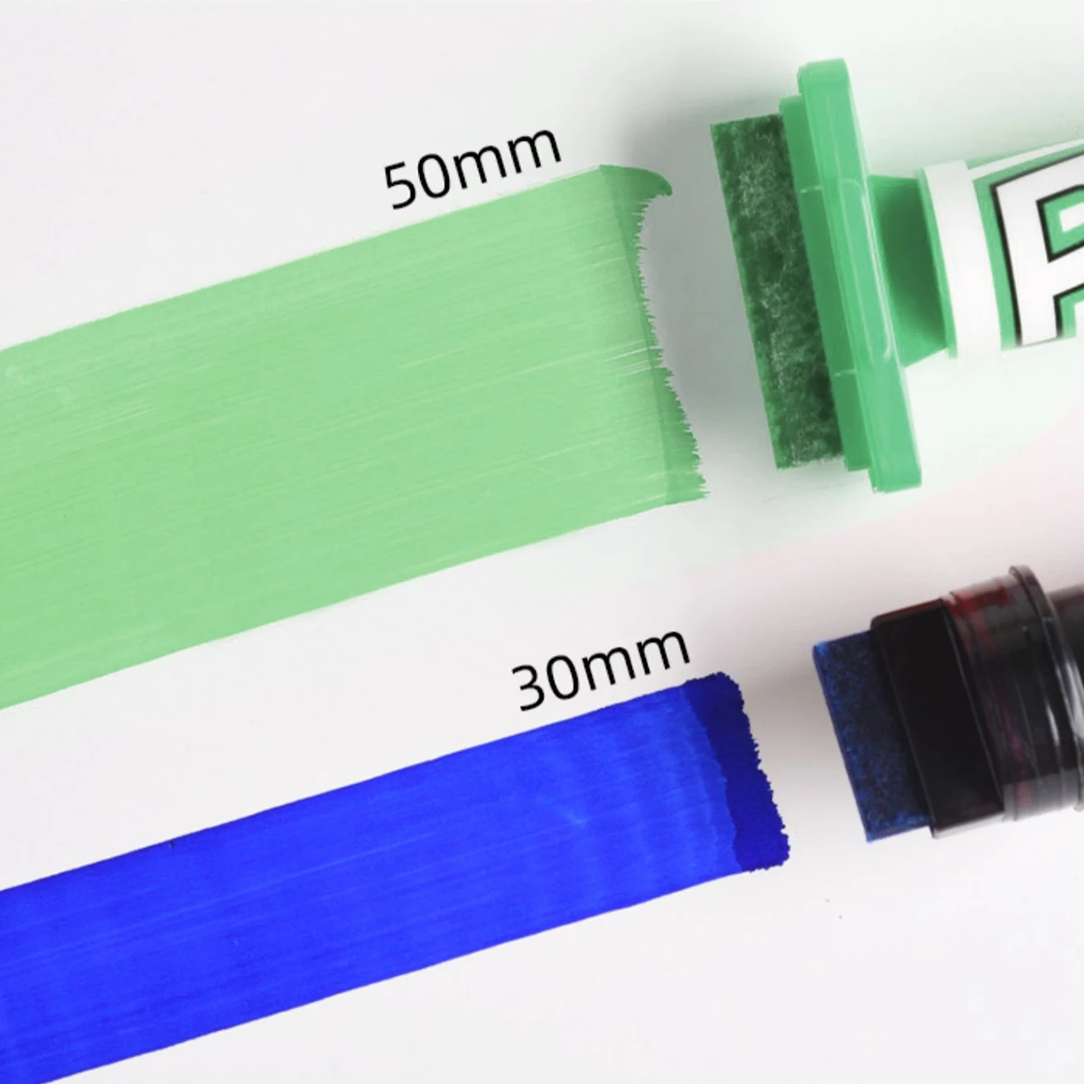 قلم حبر وحبر جامبو POP ذو طرف عريض للغاية 50 مم، حبر غير شفاف سريع الجفاف للملصقات والعلامات والإعلانات بالتجزئة والصيدلة #3