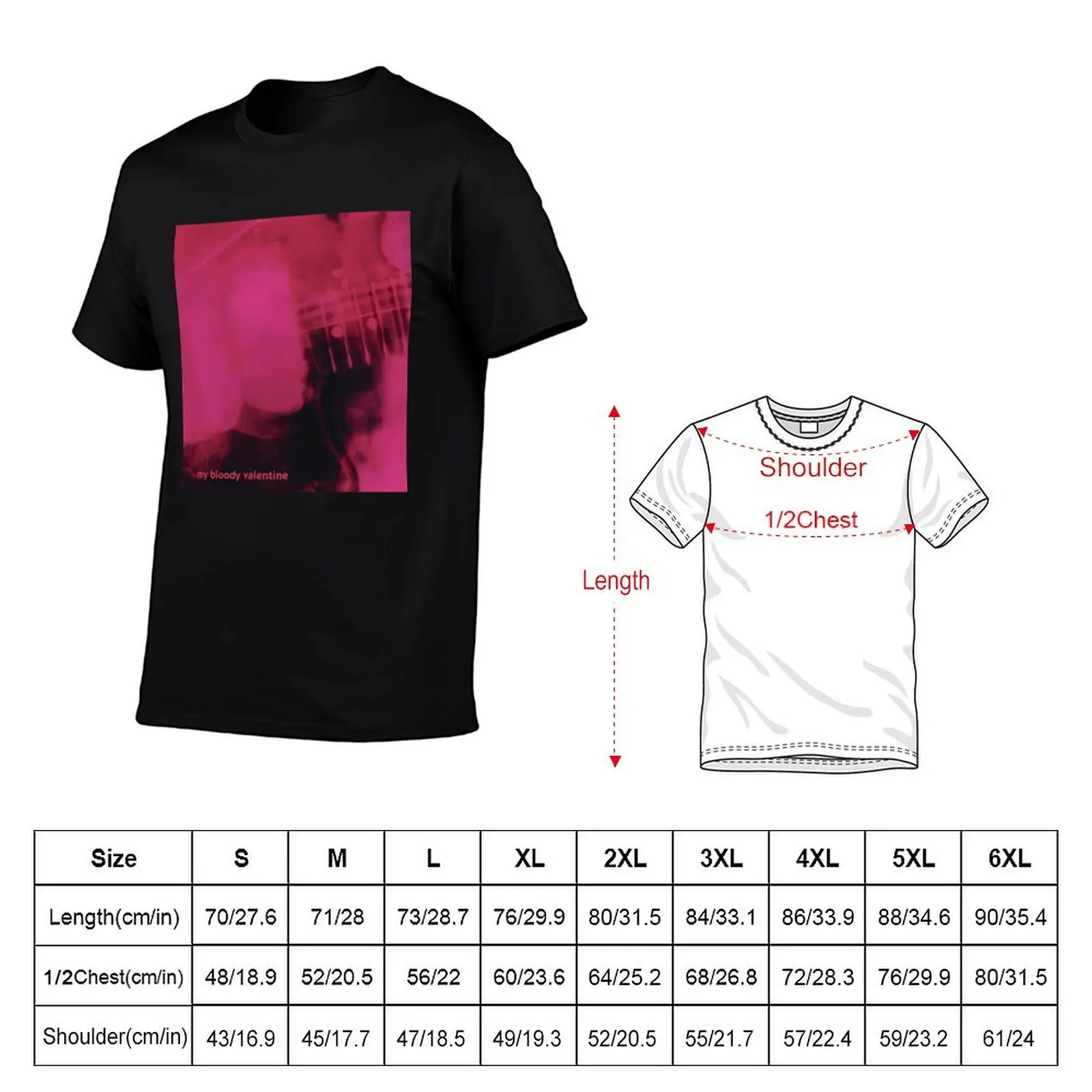 Loveless - My Bloody Valentine T-Shirt essential t shirt Luxury man Clothing t shirt men