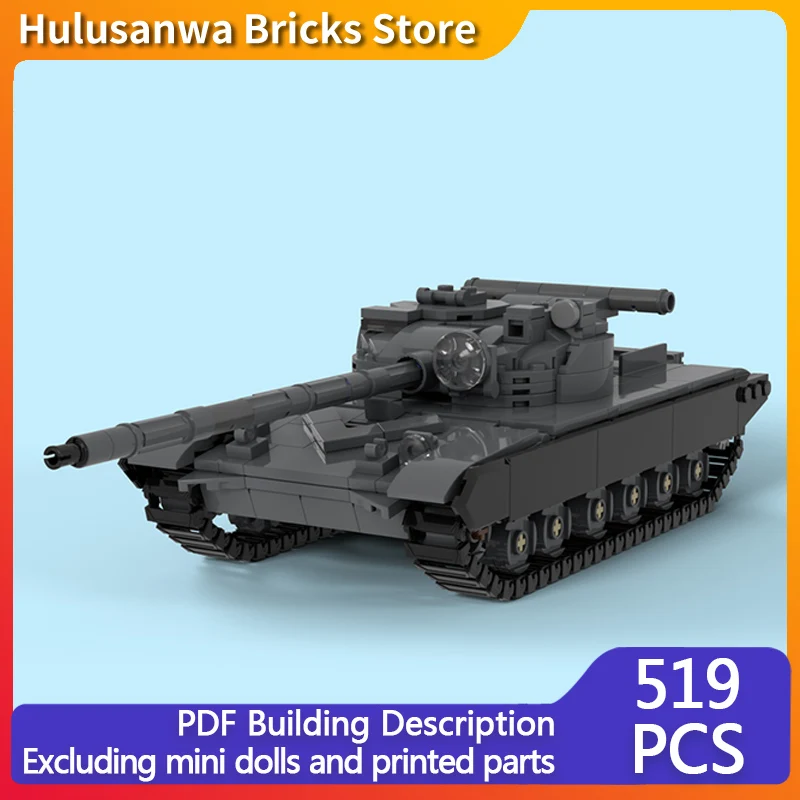 

Танк Т-64Б: Современная модель военного танка, конструктор MOC, модульные строительные блоки, военная техника, подарки, праздничные наборы для сборки, детские игрушки