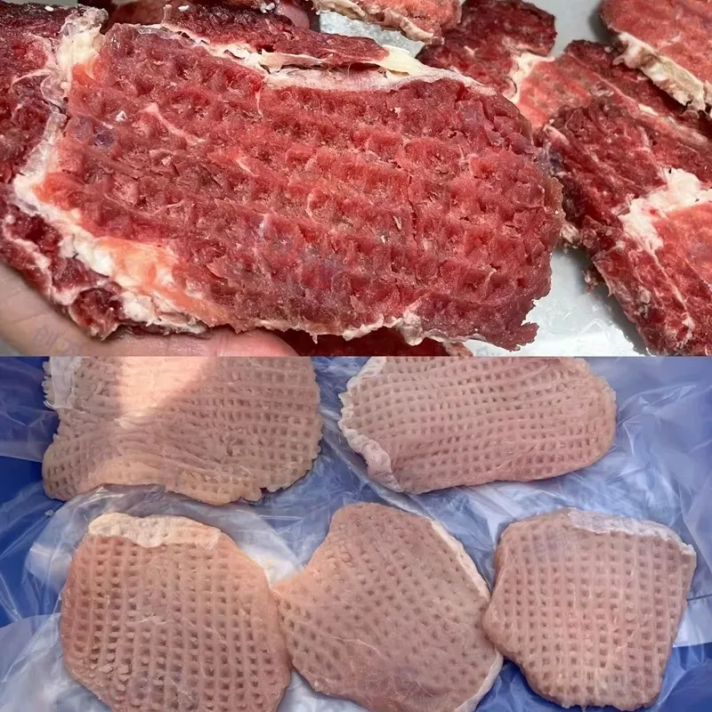 Industrial Automatic Stainless Steel Meat Tenderizer & Tendon Breaking Machine 304 SS New Meat Processing Plants