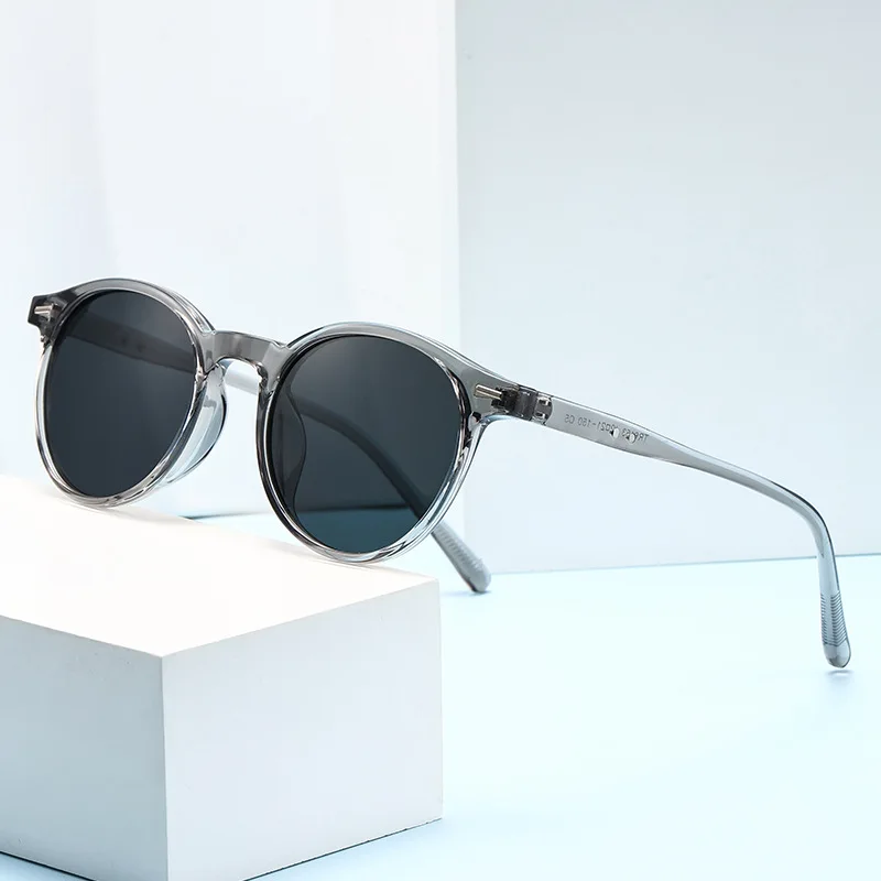 Small-Frame Round Myopia Sunglasses Retro Brand Designer Sun Glasses UV400 Shades Eyewear Men Goggles Diopter 0 To -4.0 image 3