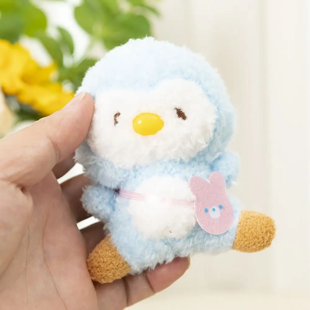 Stuffed Plush Chick Keychain Animal Fashion Penguin Plush Keyring Soft Cute Penguin Plush Doll Pendant Kids/Couple