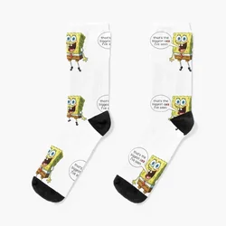 Funny spong bob Socks golf hockey Socks For Men Women's