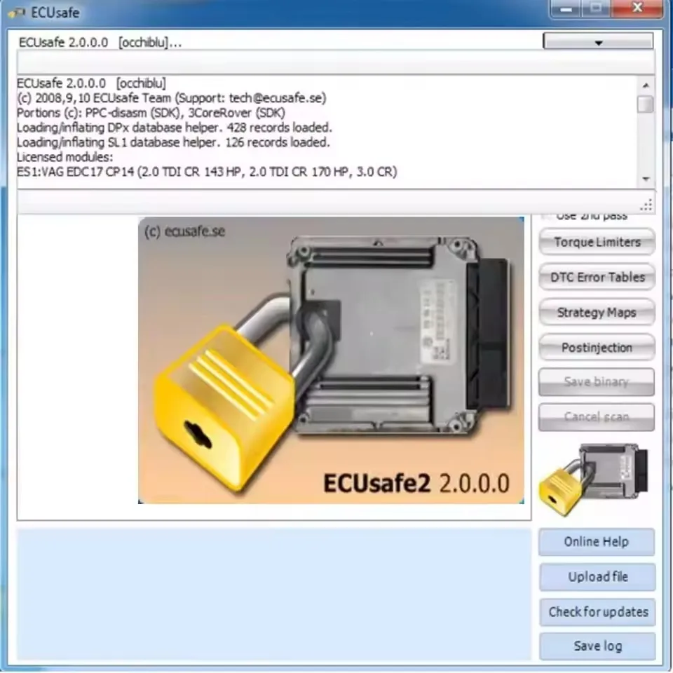 ECUSafe 2.0 + ImmoKiller v1.1 + CarTool 3,6 برنامج ECU herramienta de plataforma para reparalos de automóviles que Pasa la
