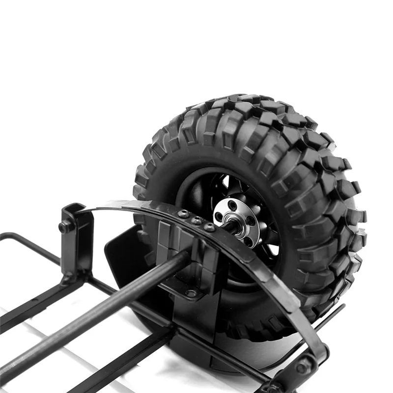 MACH-RC4WD SCX10 D90 1/10 ロッククローラートラックトレイル TRX-4 TRX4 軸 RC トレーラーホッパーフレームシミュレーション