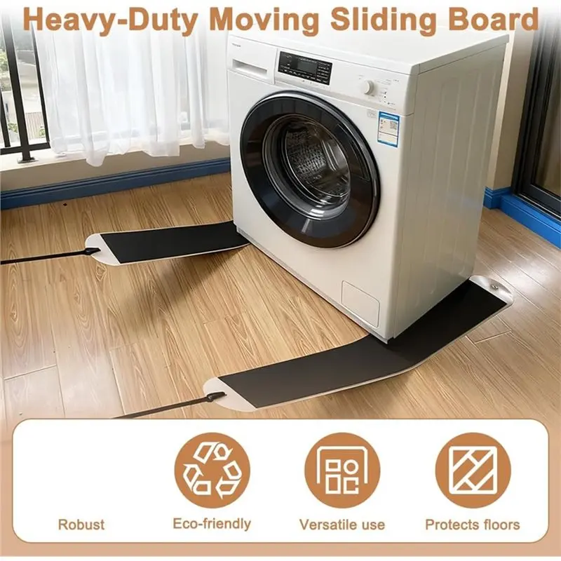 Light Weight Washing Machine Sliders, Home Appliance Movers Sliders Set, Reusable Heavy Duty Furniture Sliders Multifunctional