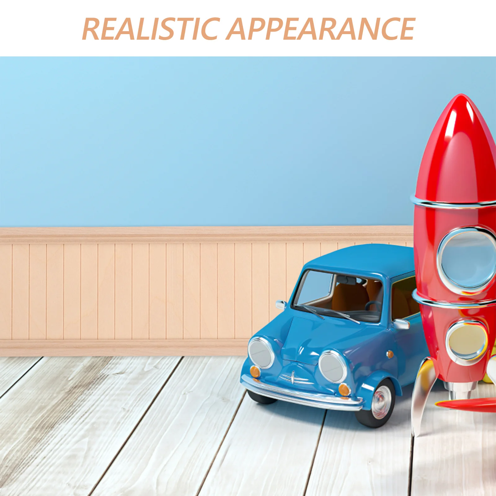 

Mini Wainscoting 1:12 Scale Dollhouse Wall Paneling Realistic Design Easy Installation For Miniature House Interior