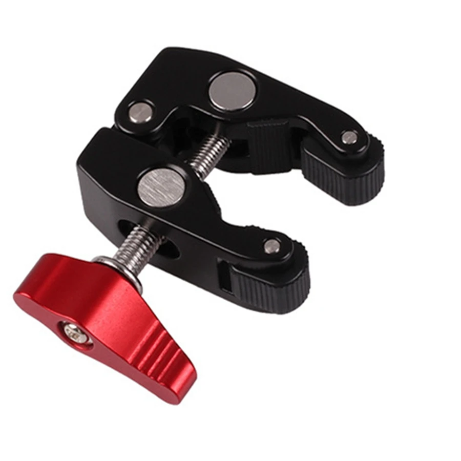 أفضل العروض محول الحذاء الساخن بمشبك كاميرا Crab Mount لشاشة LCD الميدانية، وأضواء LED، والفلاش، والميكروفون، وكاميرا الحركة