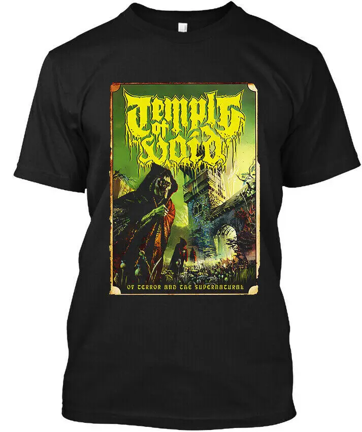 Temple of Void Of Terror and the Supernatural American Music T-SHIRT S-4XL  High Quality 100%Cotton Short Sleeve