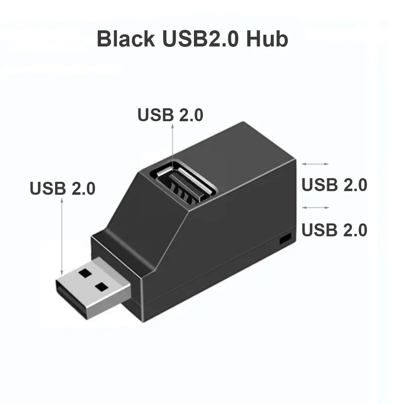 USB 3.0 HUB Extender Car Splitter Multi Port USB Hubs 2.0 Laptop Office Multi Function USB Reading Adapter For PC Laptops U Disk