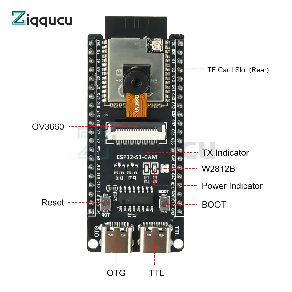 ESP32-S3-CAM Develo…