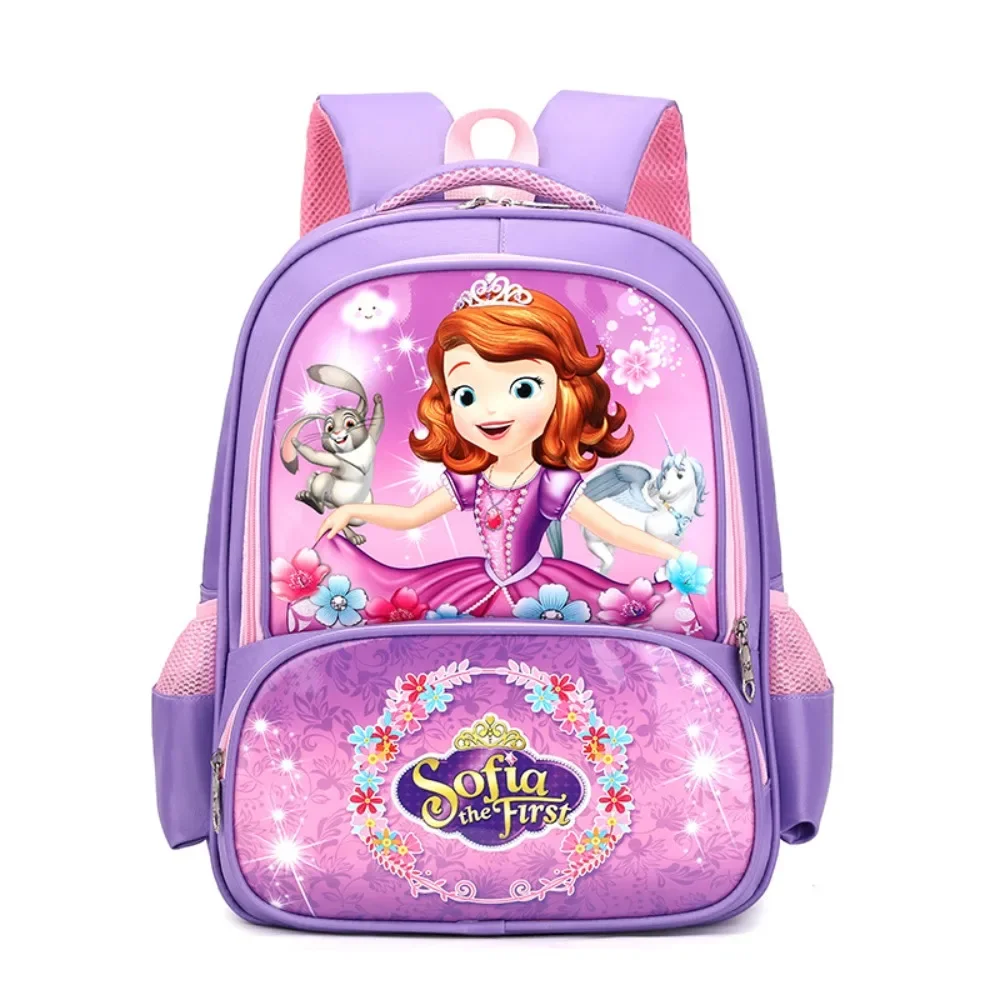 

Popular Cartoon 1-5th Grade Hero Spider Man Princess Elsa Sofia Elementary School Student Weight Reduction Waterproof Backpack