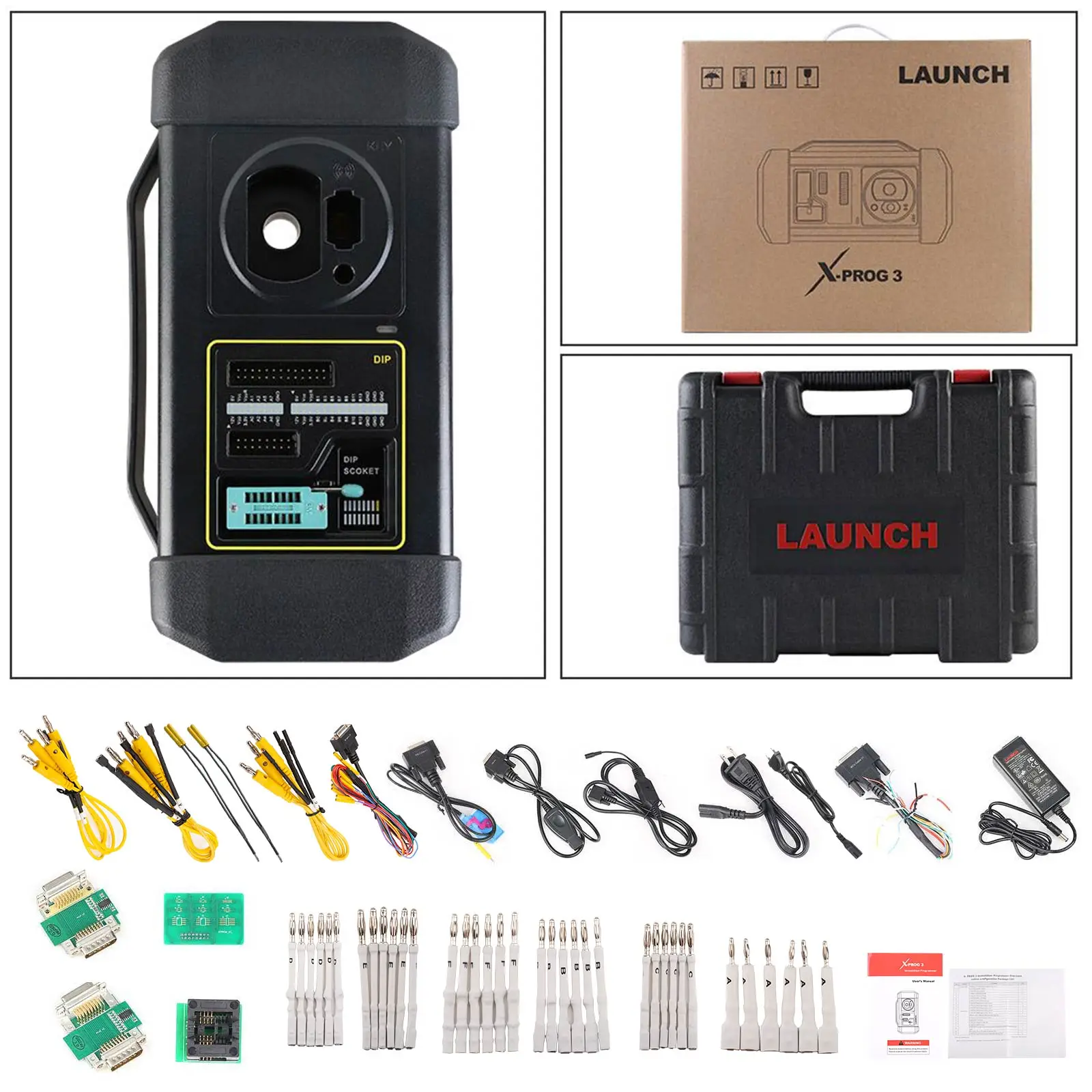 Launch GIII Advanced Immobilizer & Key Programmer for X431 V, X431 V+, ProS, Pro5, PAD V, PAD VII Support MQB