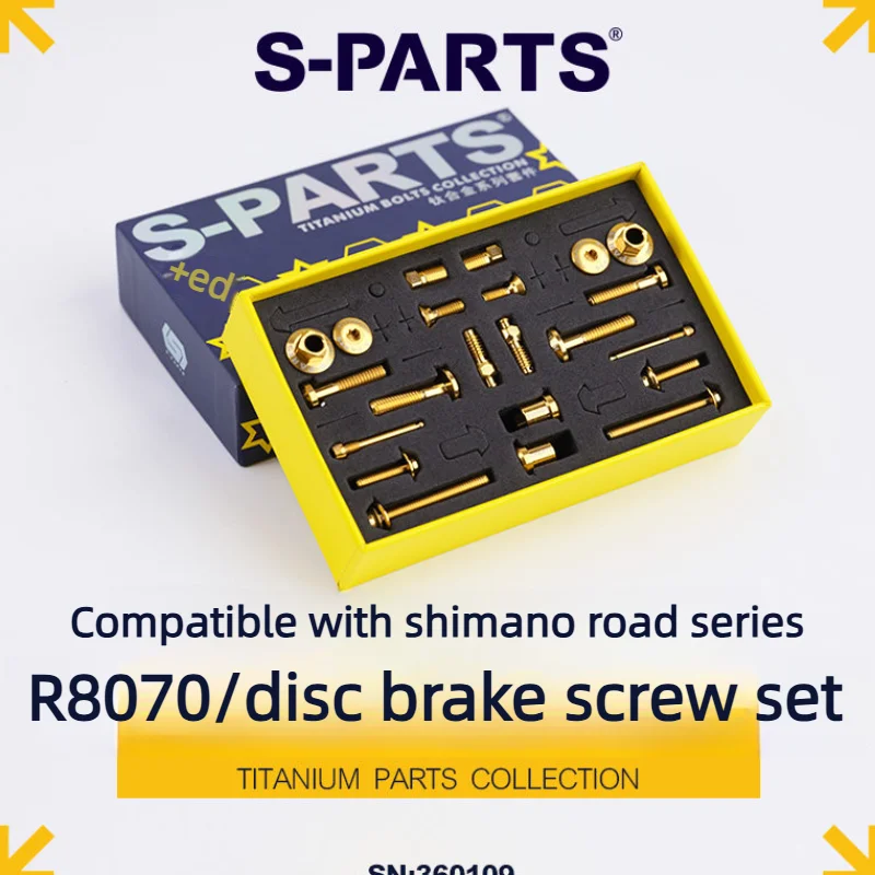 Road Bike Finger Shift Disc Brake Caliper Titanium Screw For Shimano R8070 R8020 R7020 Upgrade Titanium Bolt