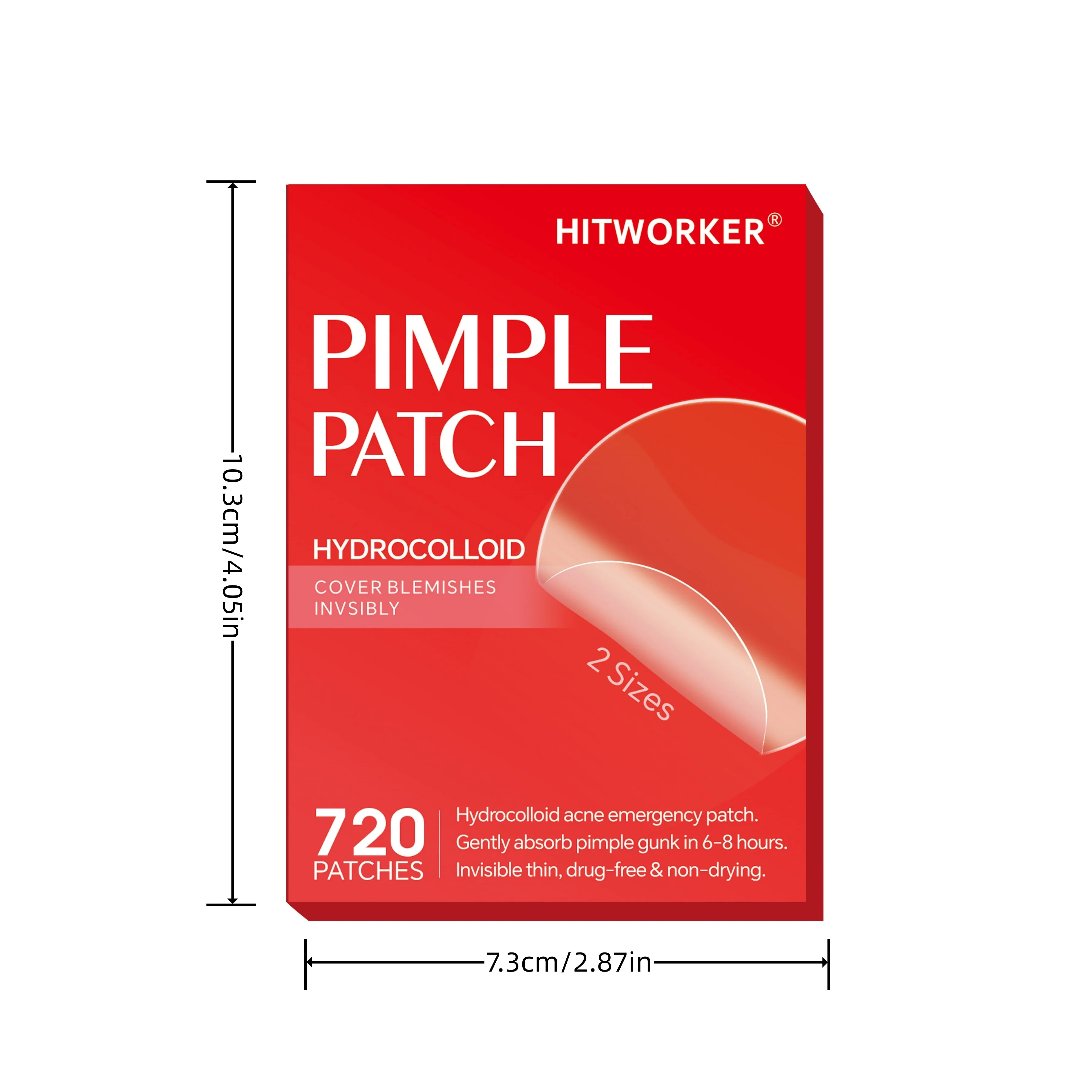 "720pcs Tea Tree Acne Patches with Salicylic Acid Invisible Waterproof for Day & Night Use, Alcohol-Free, All Skin Types"