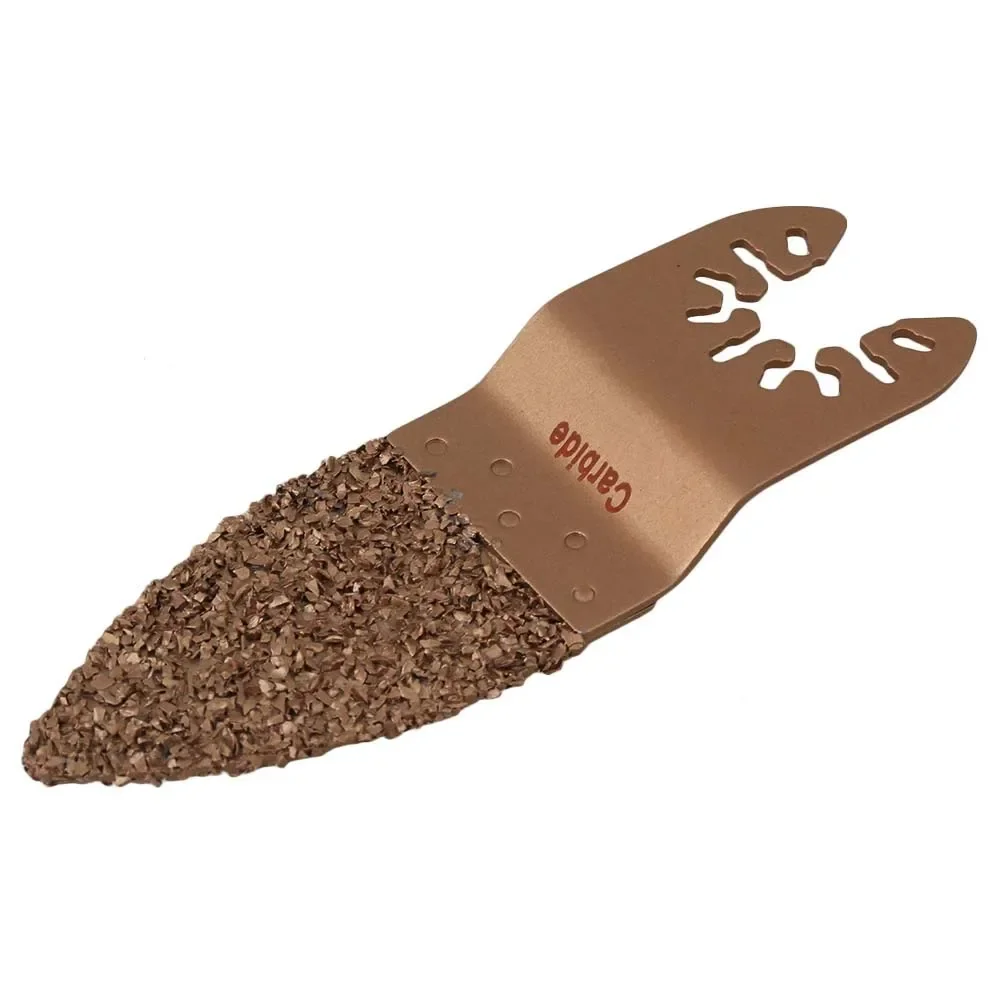 32.5mm Yellow Quick Release Carbide Finger Grit Rasp Oscillating Saw Blades Multifunction Tools