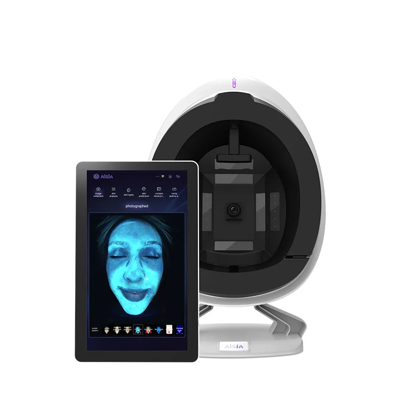 Scanner 3D intelligent portable avec écran de 2024 pouces, appareil photo, test facial, machine d'analyse de la peau, analyseur de peau, le plus récent, 21.5