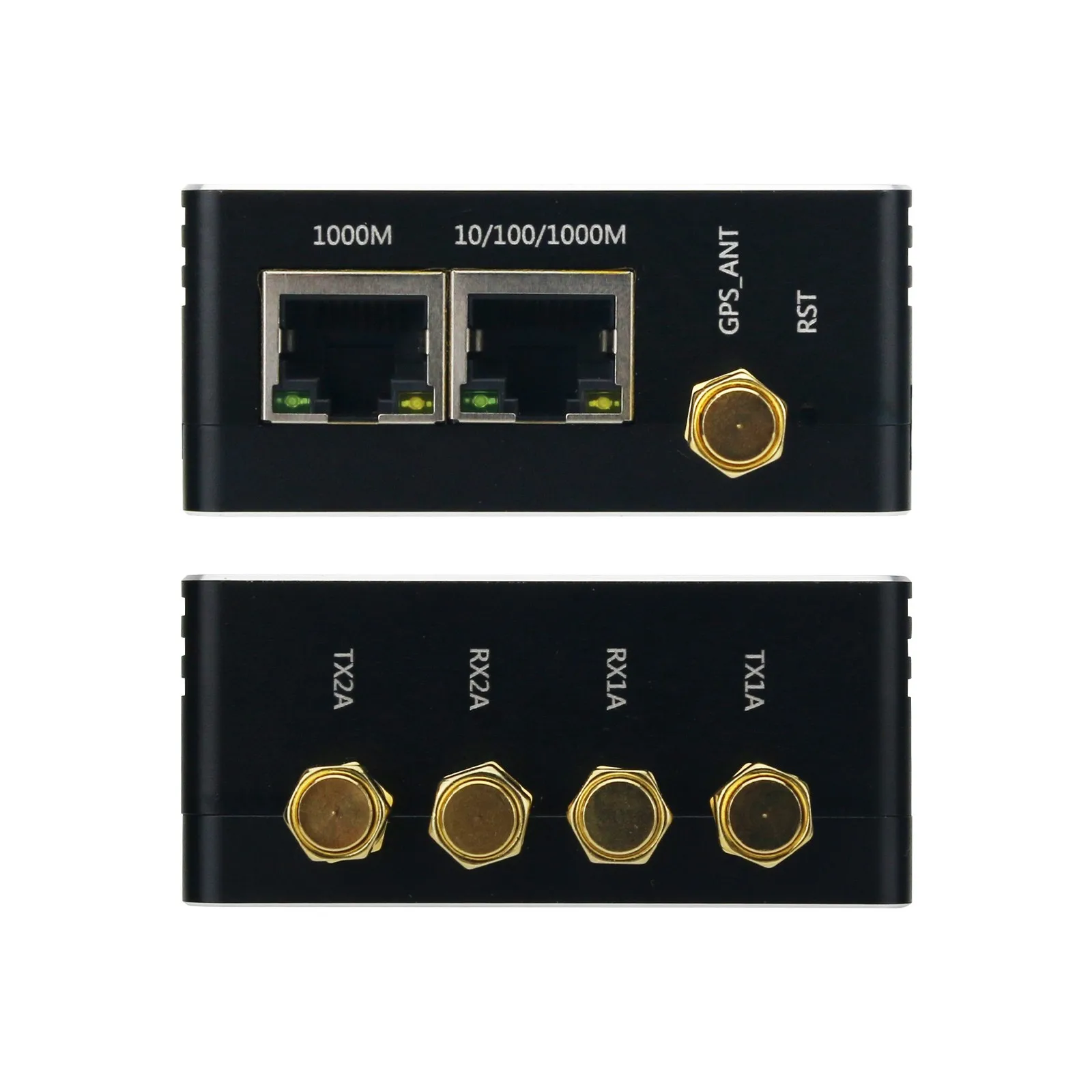 Plataforma SDRPi SDR Plataforma de radio definida por software con carcasa de aleación de aluminio negra AD9361 para ZYNQ