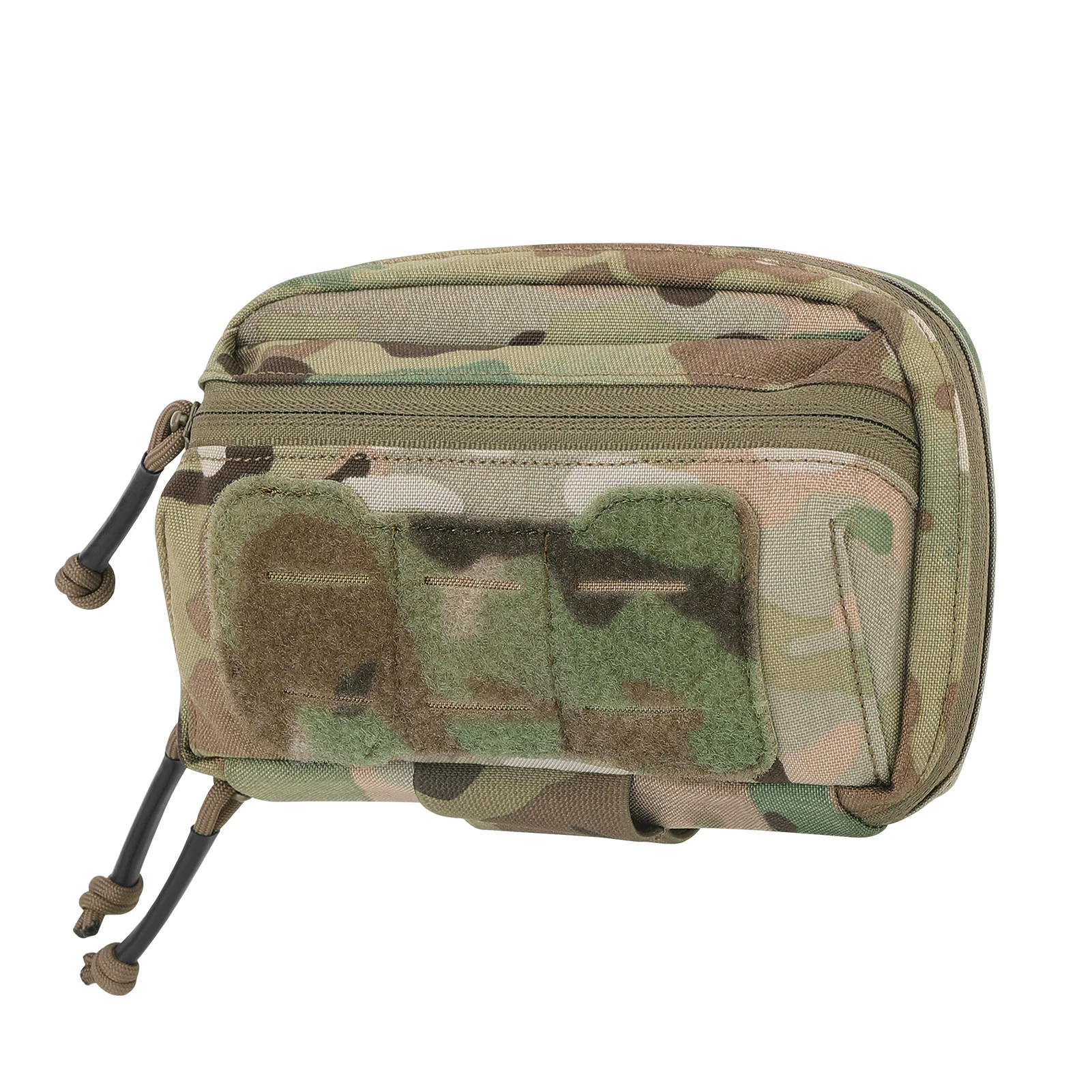 KRYDEX Tactical Chest Bag Admin Pouch MOLLE Utility Pouch Front Pocket for Hunting Vest and Chest Rig Outdoor Accessories