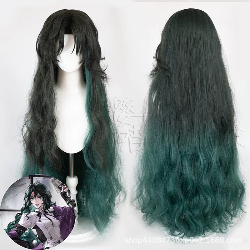 Парик Game Path To Nowhere Igny Синтетические парики Термостойкий парик Хэллоуин Косплей Костюмы Аниме Ворон Хамель Крейш Косплей Парики