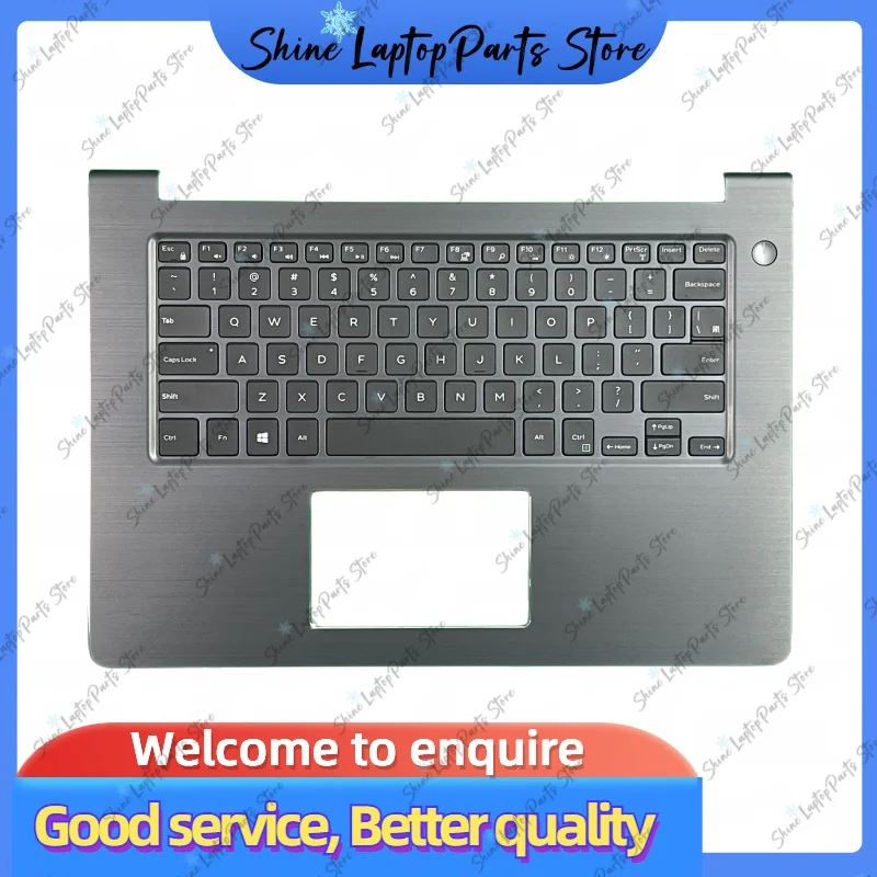 para Dell Vostro 5468 V5468 c Capa c Case Palmrest Laptop Tampa Superior Case Backlit Teclado 0ptgcr Novo