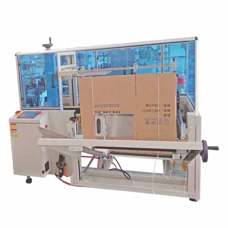 ホットセール 大型角型カートンボックス包装機 ケースシーリングマシン