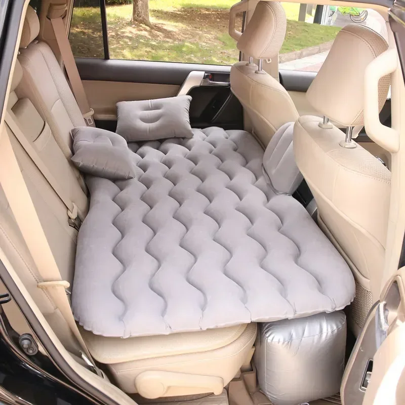 Car Air Mattress Travel Bed Moisture-proof Inflatable Mattress Car Back Seat Sofa For Car Interior Inflatable Cushion