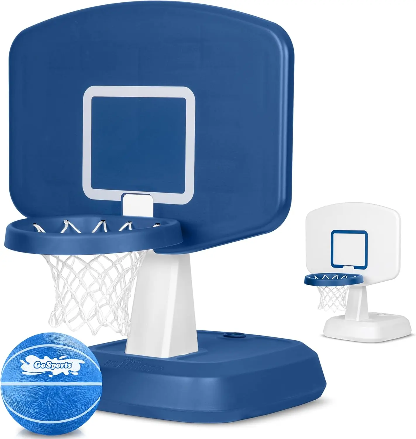 Classic Swimming Pool Basketball Game - Blue, for Poolside Fun