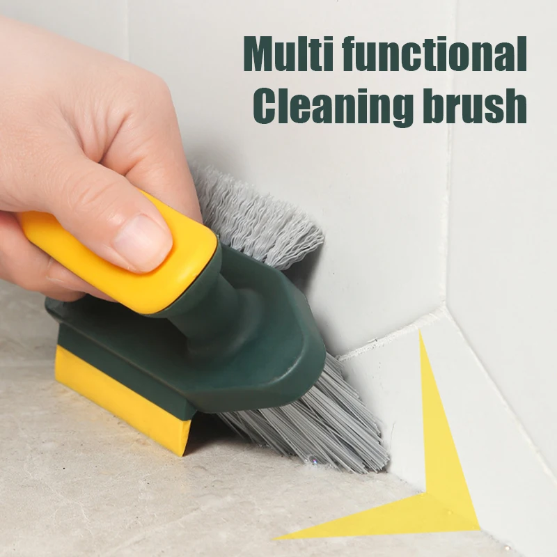 Multi-function Gap Brush Kitchen Bathroom Cleaning Tools Portable Floor Scratching Groove Cleaning Scraper Cleaning Brush