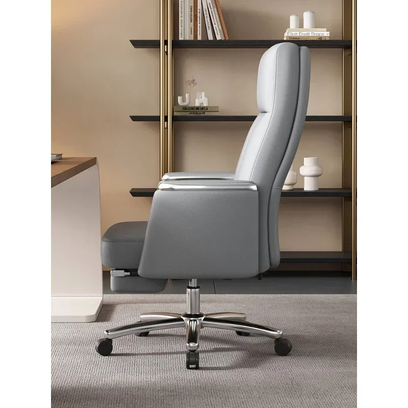 Modern Computer chair Home comfortable office chair Reclining lunch chair Study back chair Boss chair Durable