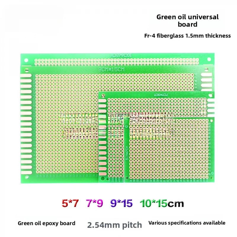 Single-Sided  Perfboard Protoboard, Universal PCB Experiment Board for DIY Electronics Soldering Projects,SL26087