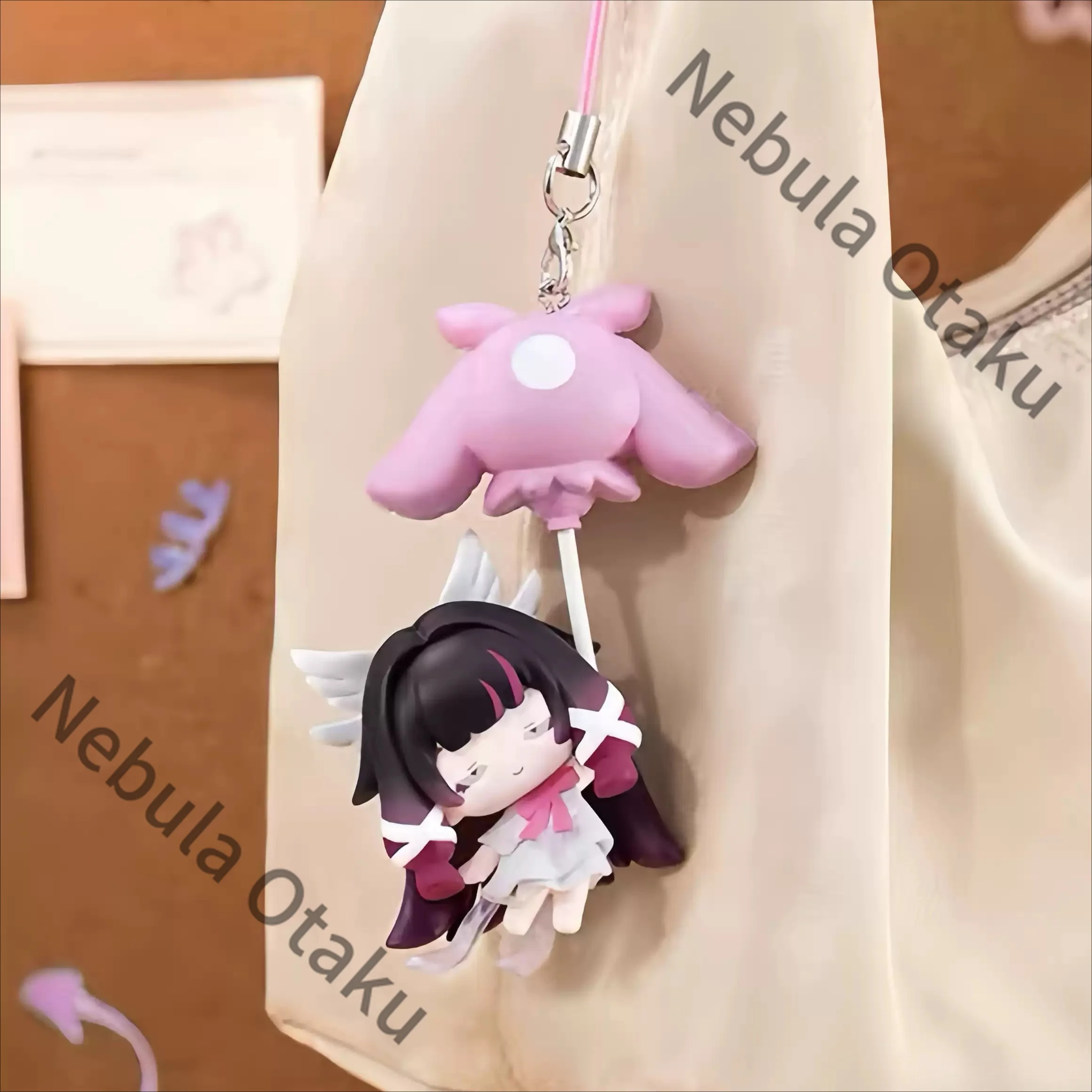 Genshin Impact Columbina Scaramouche Sandrone Cosplay Anime Q Version Model Hanging Drop Garage Kits Game Official Gifts Kawaii