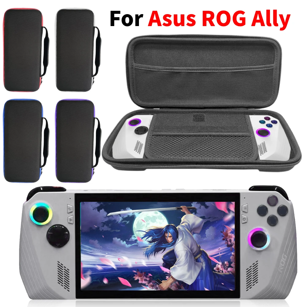 Hard Carrying Case Bag Shockproof Protective Travel Case Storage Bag with Portable Handle for Asus ROG Ally Console Accessories