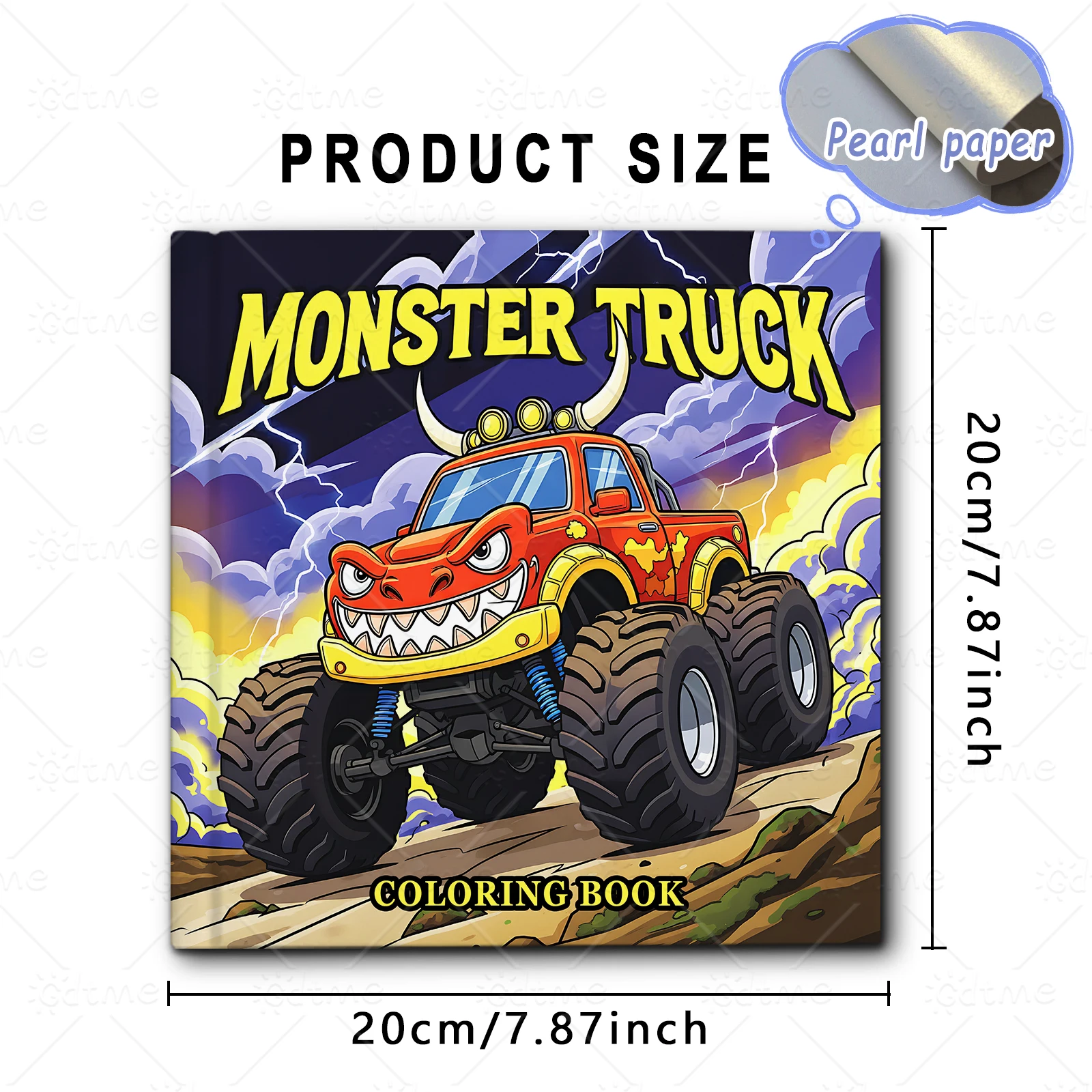Livre de coloriage MONSTER TRU - Party Games Adult Birthday avis et prix