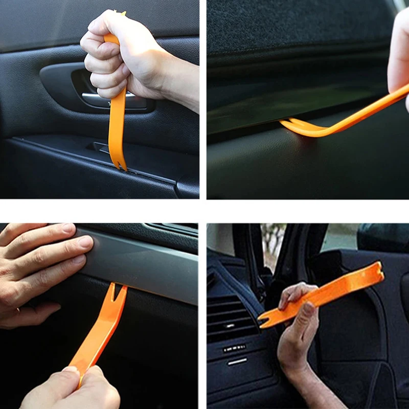 4/1 قطعة باب السيارة كليب سيارة تفكيك طقم أدوات DVD ستيريو لأودي A3 8V S3 S4 S5 A4 A5 B8 B9 8T Q2 Q2L Q3 8U Q5 8R #3