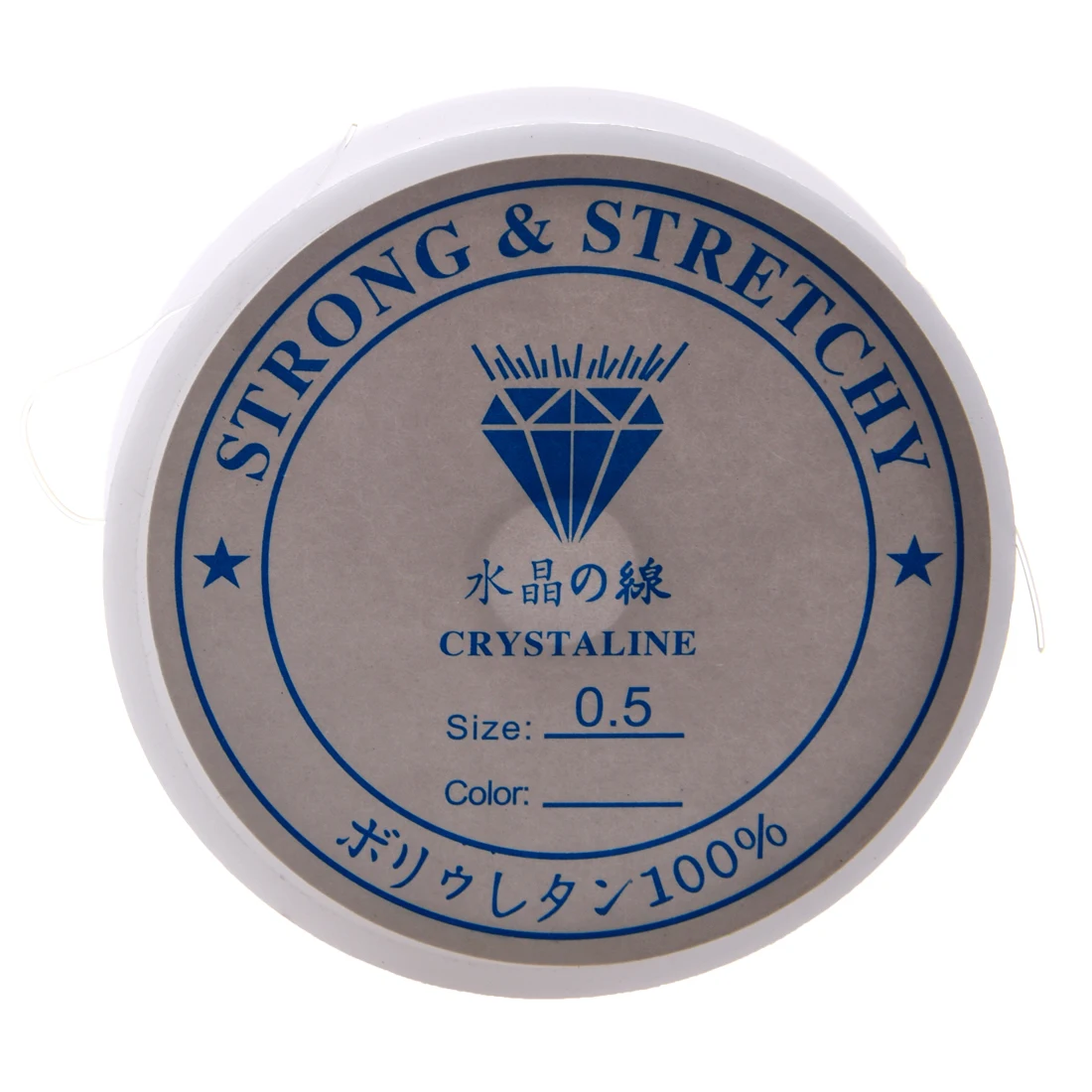 Шпуля из прозрачной прочной проволоки для бисероплетения, 20 метров, шнур из проволоки для изготовления ювелирных изделий, ожерелий, браслетов, 0,5 мм