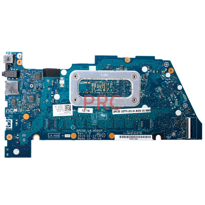 LA-H592P For HP Chromebook 15-DE 15T-DE Laptop Motherboard L76527-001 L75890-001 4417U CPU RAM 4GB 64G EMMC Notebook Mainboard