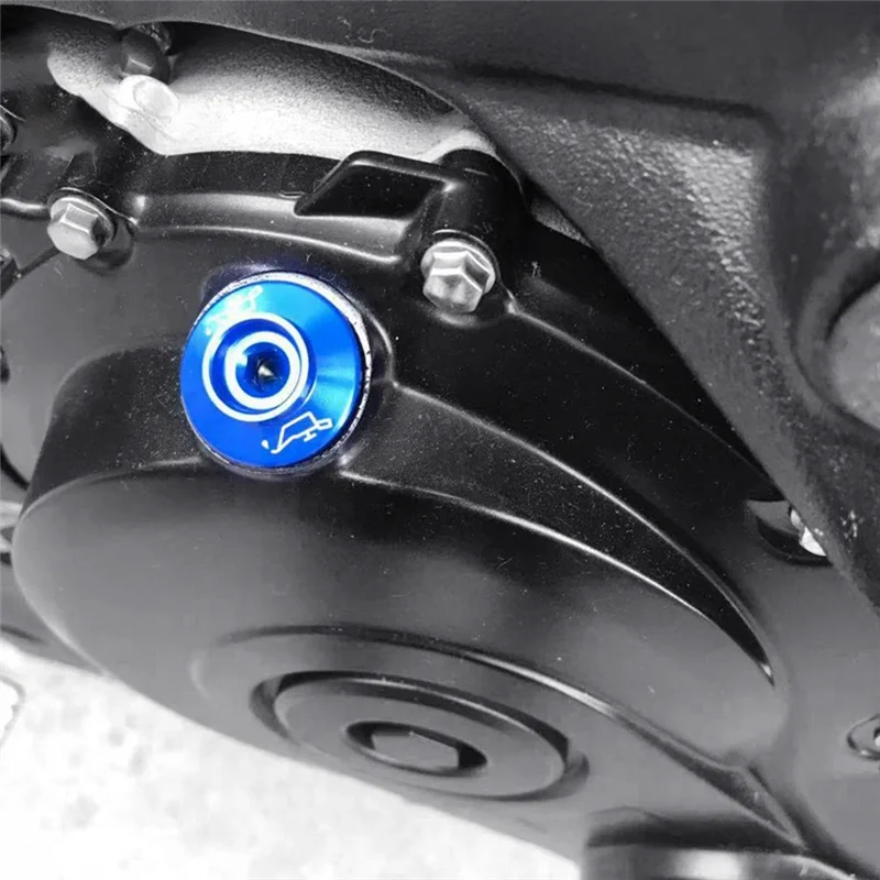 Motorcycle Engine Oil Filler Plug Cover Engine Cover Oil Screw Oil Inlet Cover Screw For Triumph DAYTONA