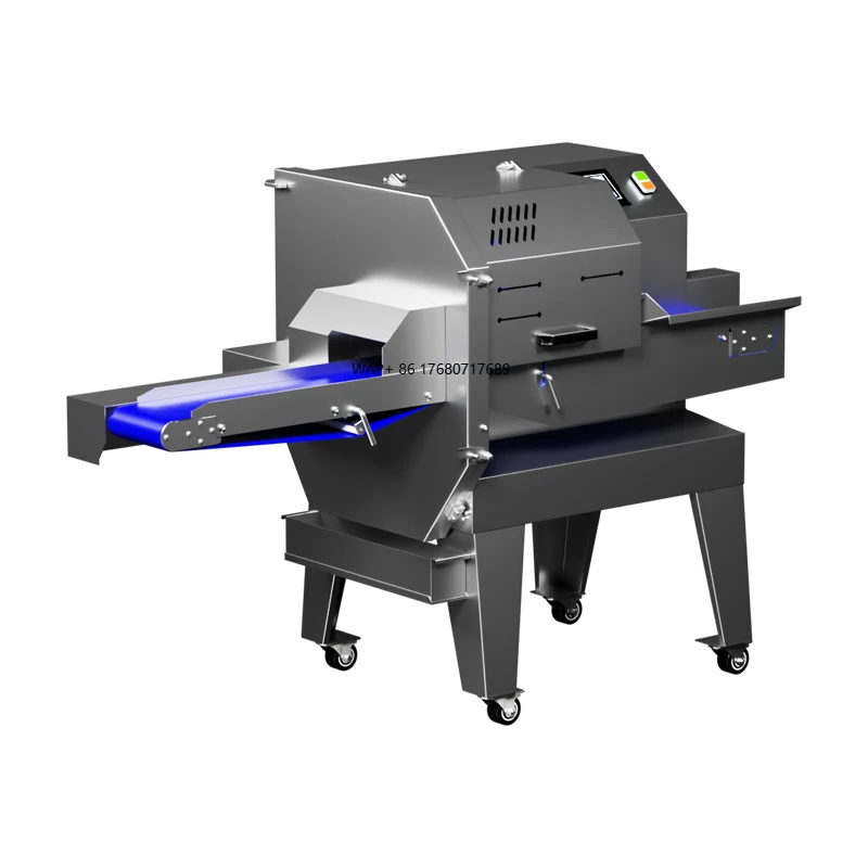 Leading Technology Automatic Commercial Meat Cheese Pork Slicer Marinated Meat Cutting Machine with Core Motor Component