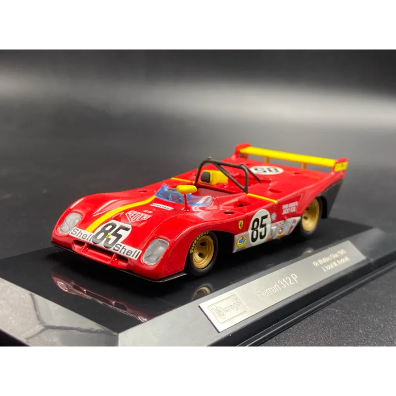 

Diecast 1:43 Scale Ferrari 312 P Le Mans Racing Alloy Car Model Collectible Toy Gift Souvenir Display Ornament