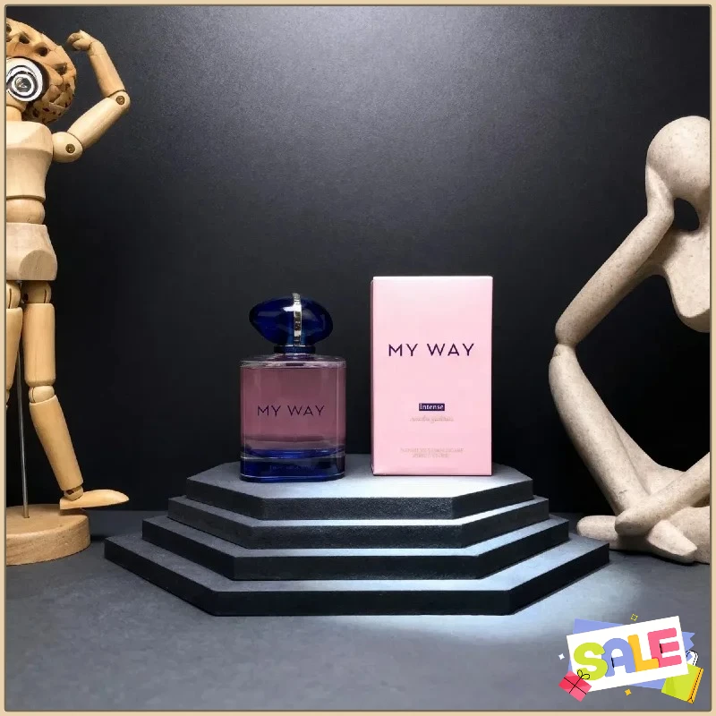 Perfume Clásico My Way Intense Eau de Parfum, Aroma Floral Frutal Profundo y Sensual para Mujer, Aroma de Lujo de Larga Duración para Regalo Romántico