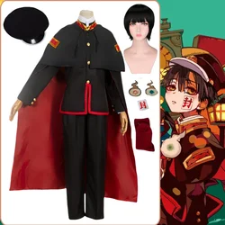 Yugi Amane Cosplay Anime Hanako Kun Costume parrucca