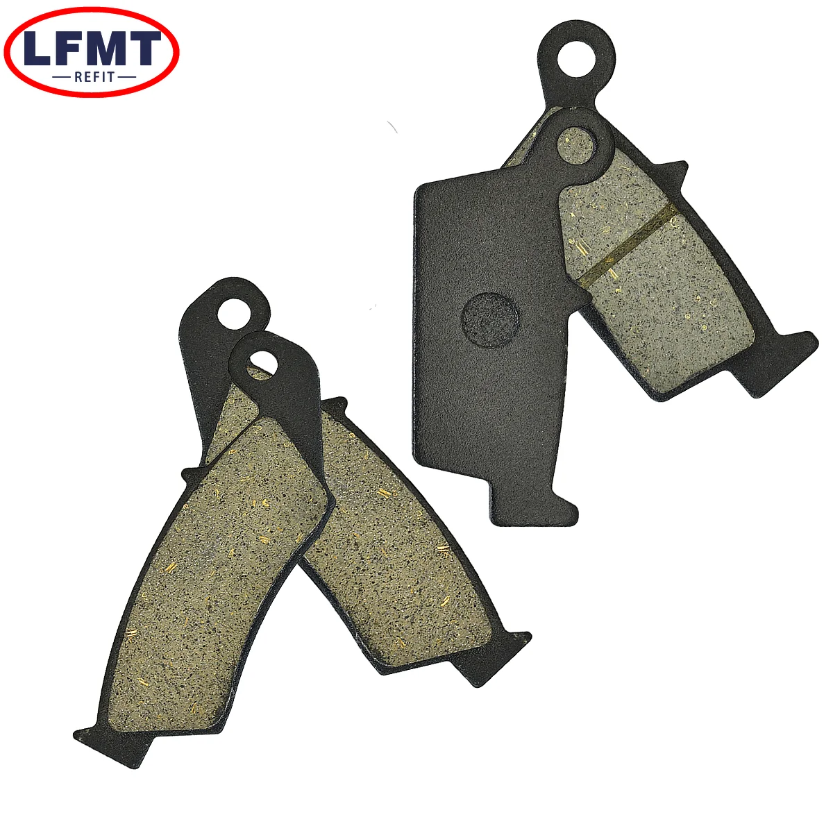 

Motorcycle electric car front and rear brake pad accessories For KAWASAKI KX125/250 K/L/M/R 500E KLX 250S 300R/A 400SR 400R 650R