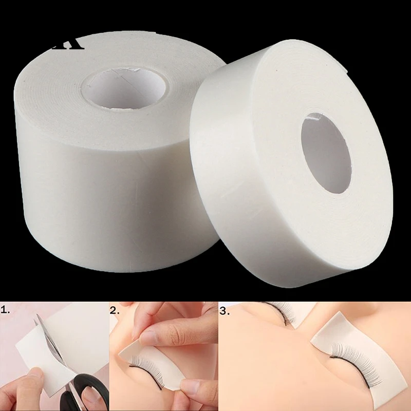 4.5M/Roll Foam Sponge Lash Patch Medical Tape Lint Free Eye Pads Under Patches Eyelash Extension Supply Eyelash Extension Tape